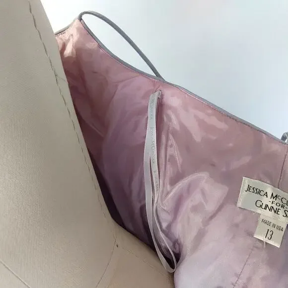 Vintage Gunne Sax Y2K Prom Dress Size 13 NWT Purple Iridescent Whimsical Fairy